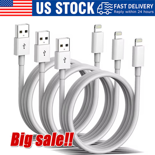 3pack usb data fast charger - usb,